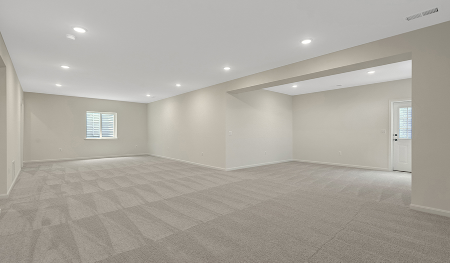 Basement of the Yorktown floor plan
