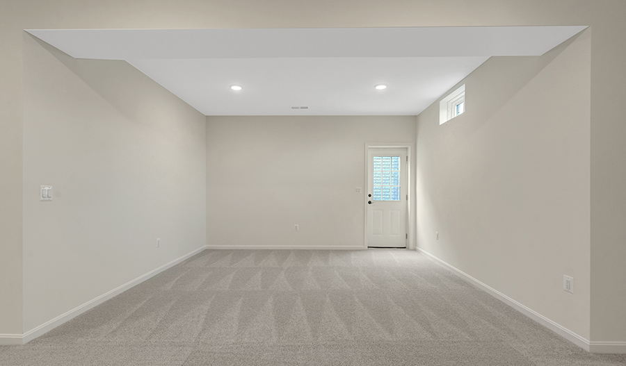 Basement of the Yorktown floor plan