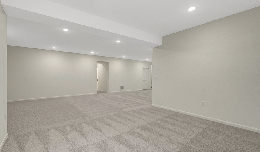 Basement of the Yorktown floor plan