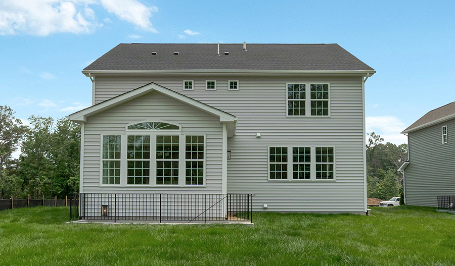 Rear Exterior of the Yorktown floor plan