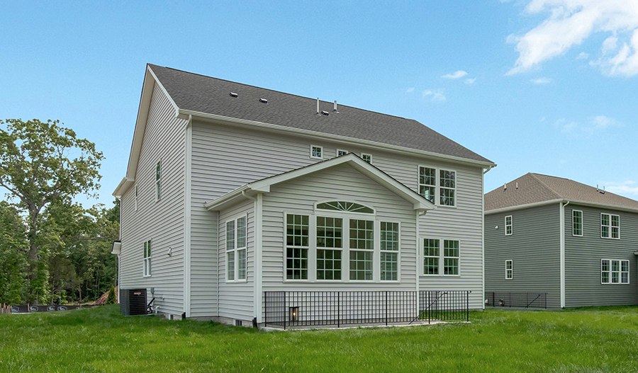 Rear Exterior of the Yorktown floor plan