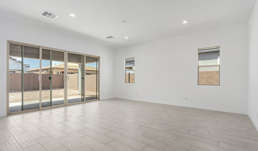 Great Room of the Darius floor plan