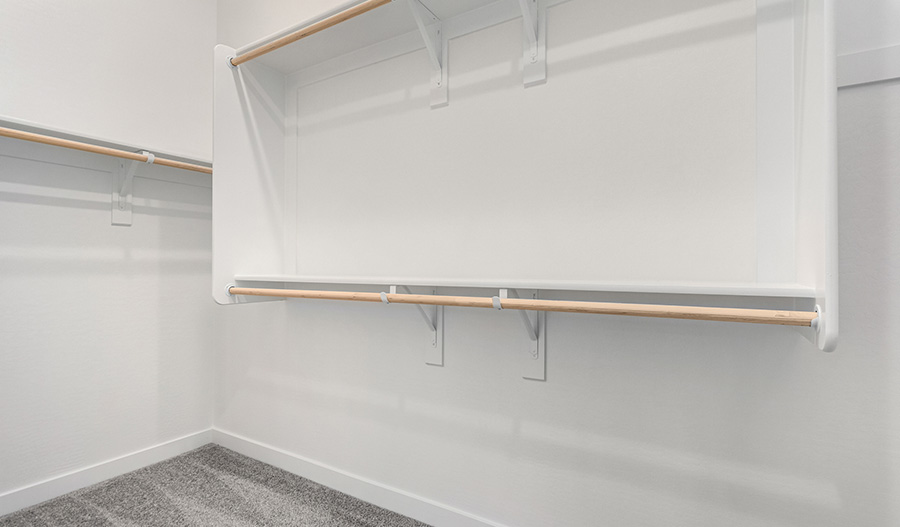 Closet of the Darius floor plan