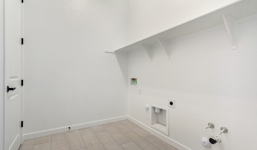 Laundry of the Darius floor plan