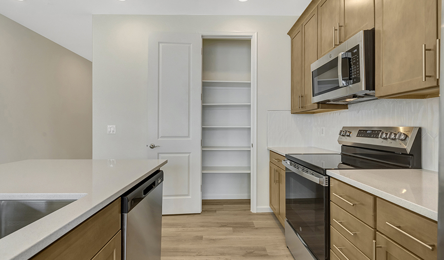 Kitchen of the Coral floor plan