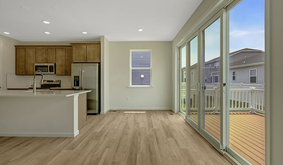 Kitchen of the Coral floor plan