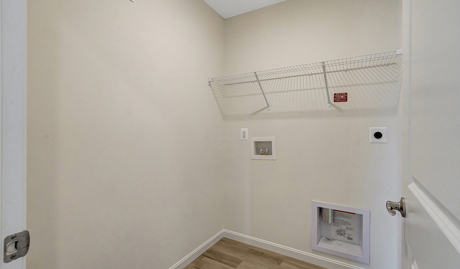 Laundry Room of the Coral floor plan