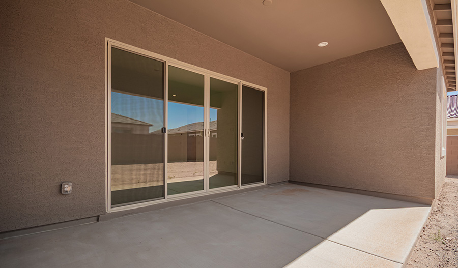 Rear Exterior of the Pomona floor plan