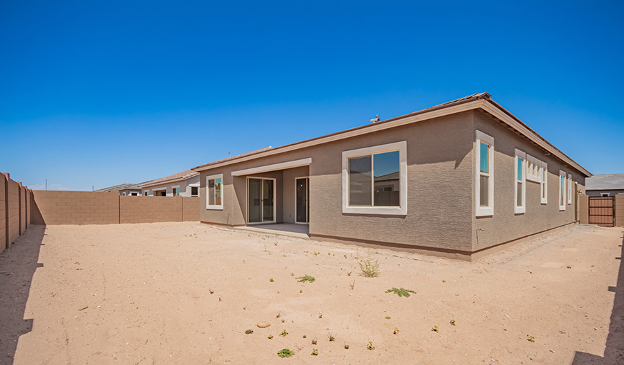Rear Exterior of the Pomona floor plan