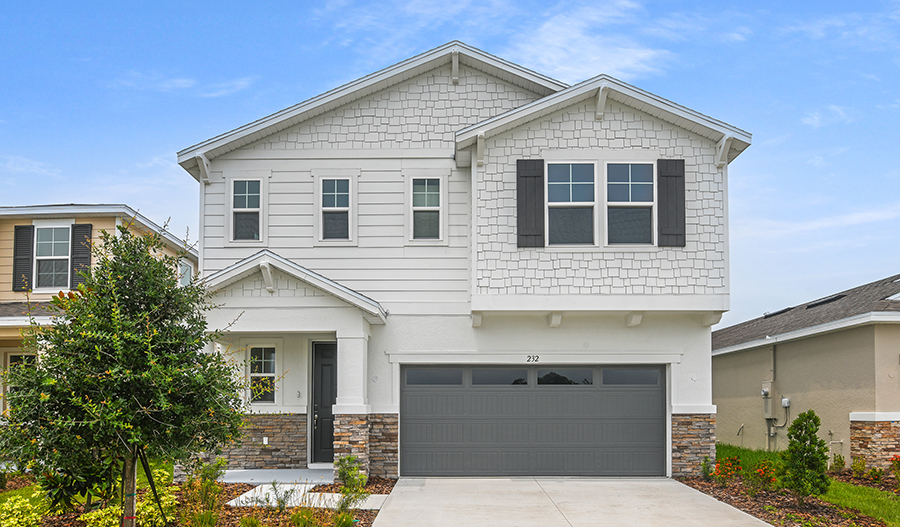 Exterior of the Laurel floor plan