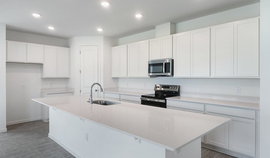 Kitchen of the Laurel floor plan