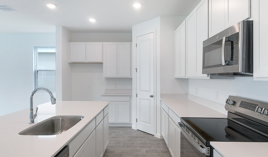 Kitchen of the Laurel floor plan