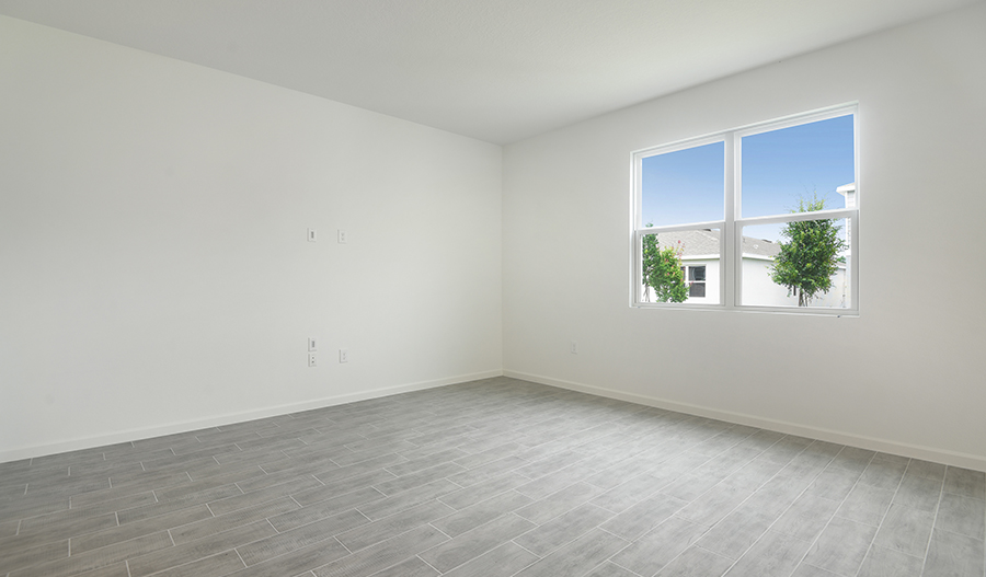 Bedroom of the Laurel floor plan