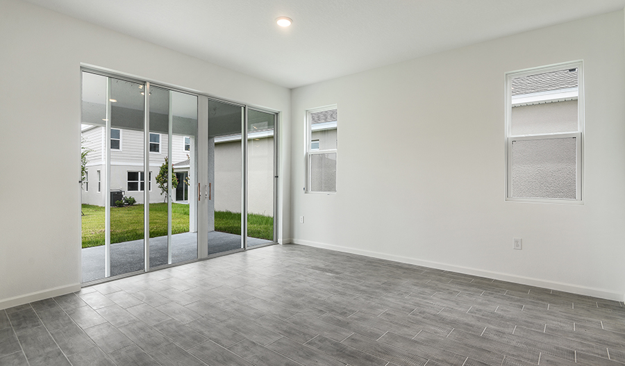 Great Room of the Laurel floor plan