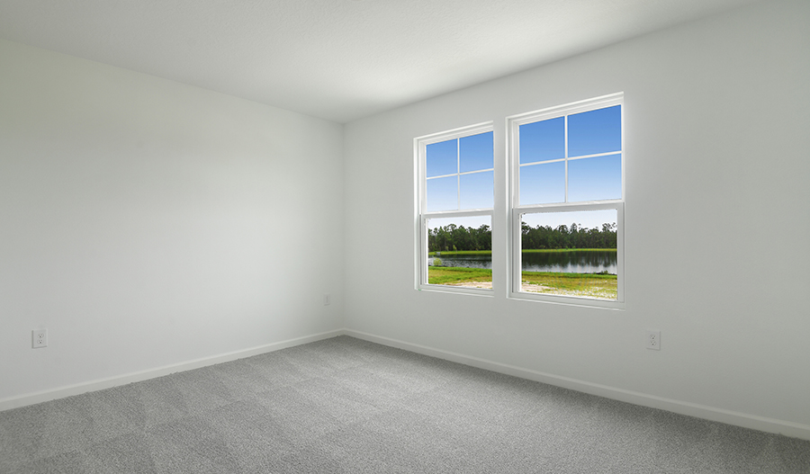 Bedroom of the Laurel floor plan