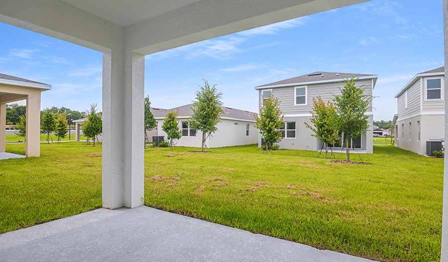 Rear Exterior of the Laurel floor plan