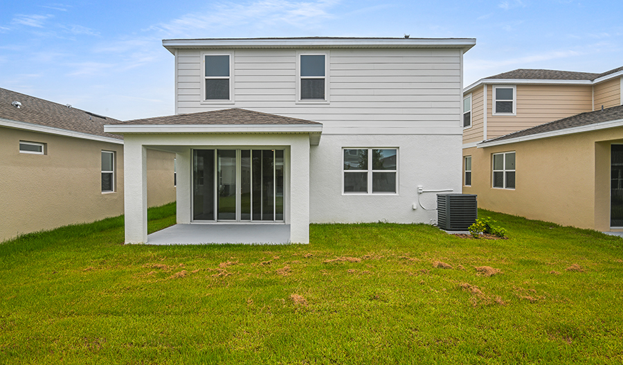 Rear Exterior of the Laurel floor plan