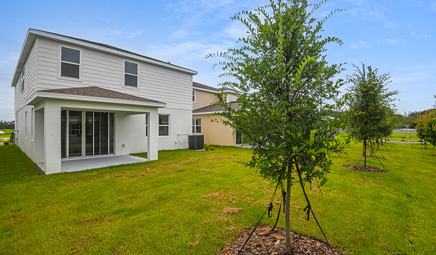 Rear Exterior of the Laurel floor plan
