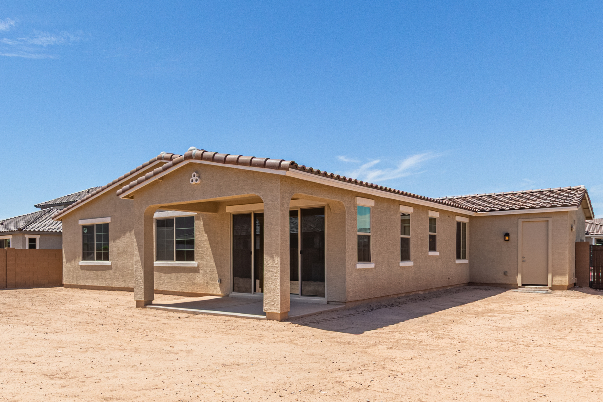 Rear Exterior of the Agate floor plan