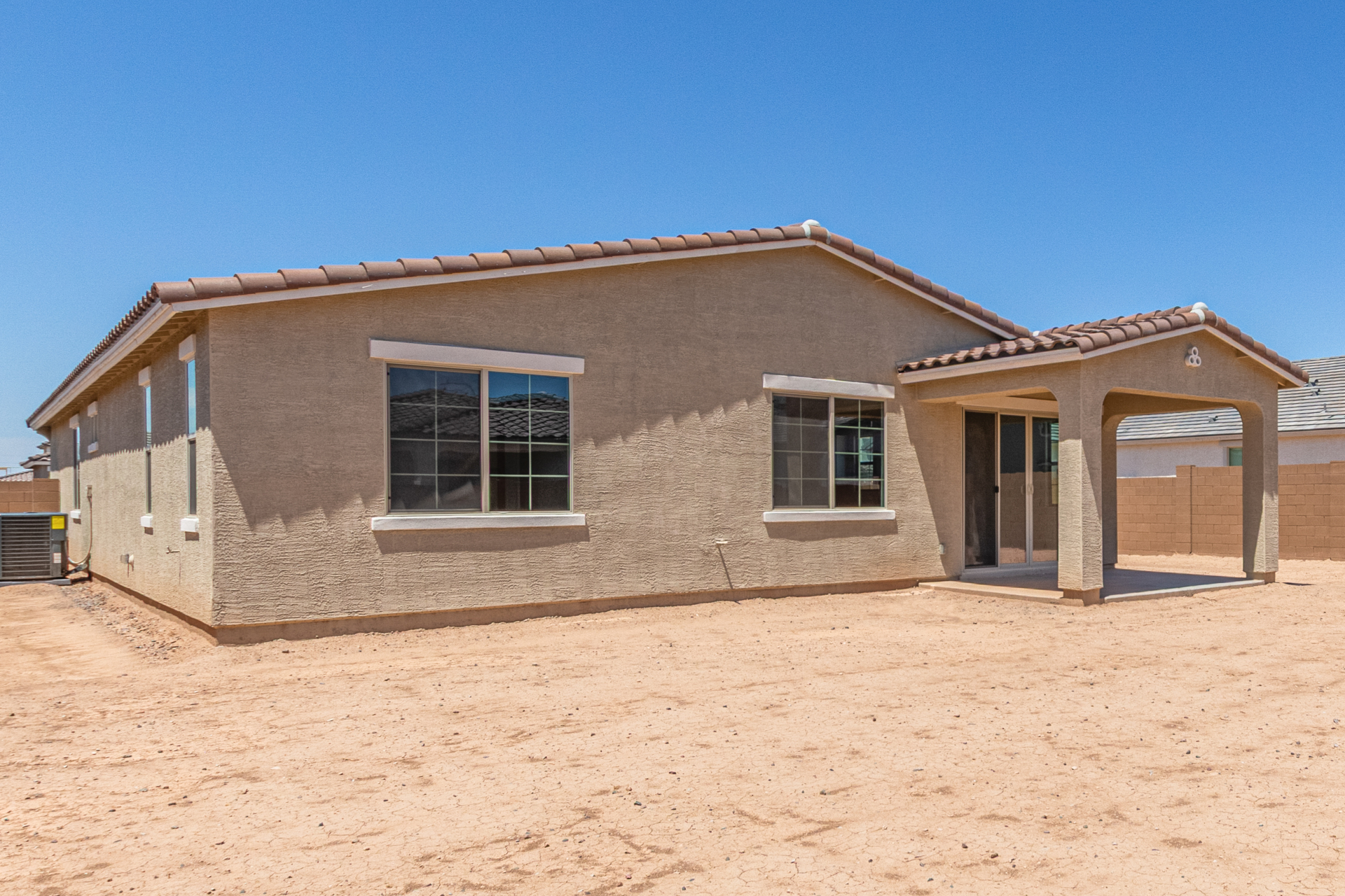 Rear Exterior of the Agate floor plan