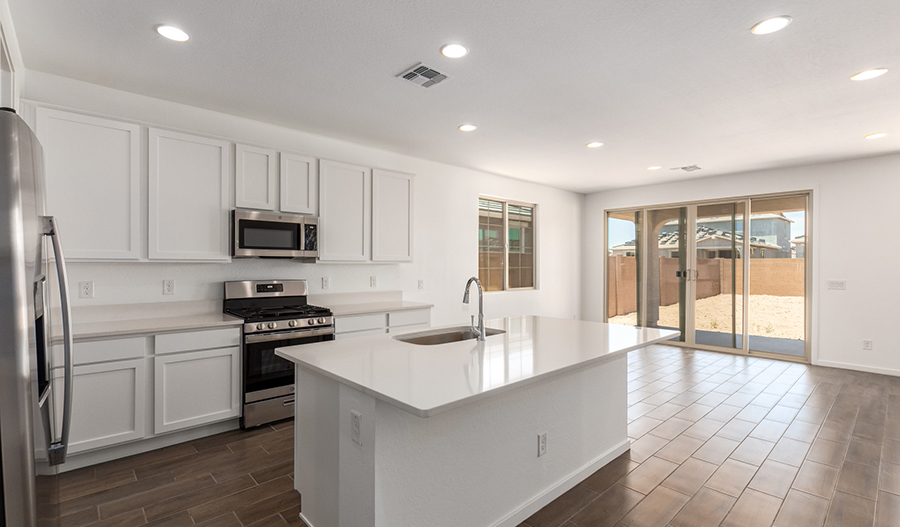 Kitchen of the Elderberry floor plan