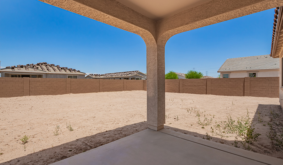 Rear Exterior of the Elderberry floor plan