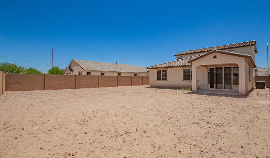 Rear Exterior of the Elderberry floor plan