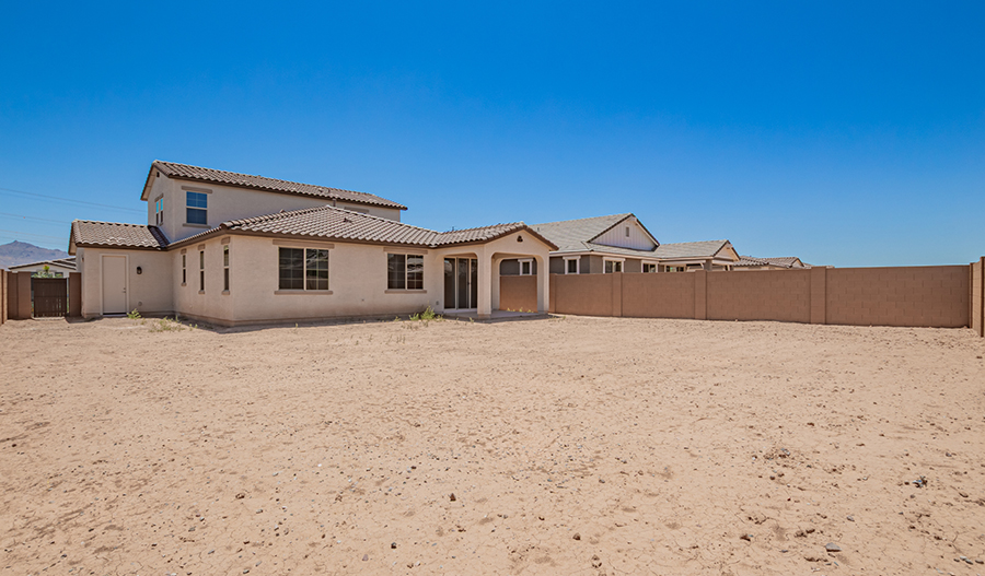 Rear Exterior of the Elderberry floor plan