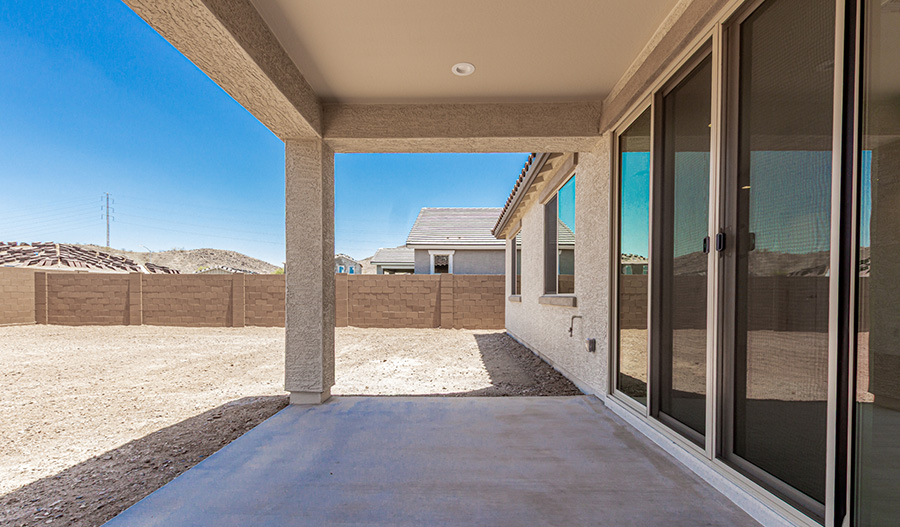 Rear Exterior of the Elderberry floor plan