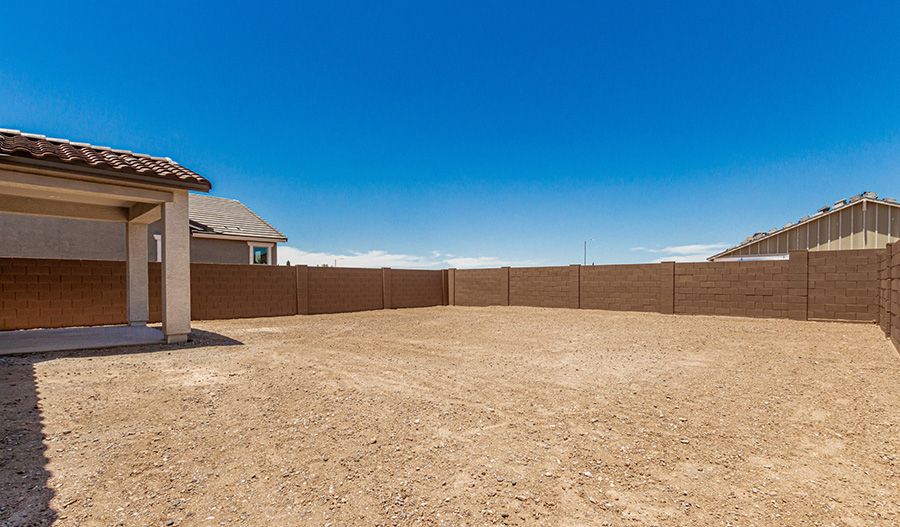Rear Exterior of the Elderberry floor plan