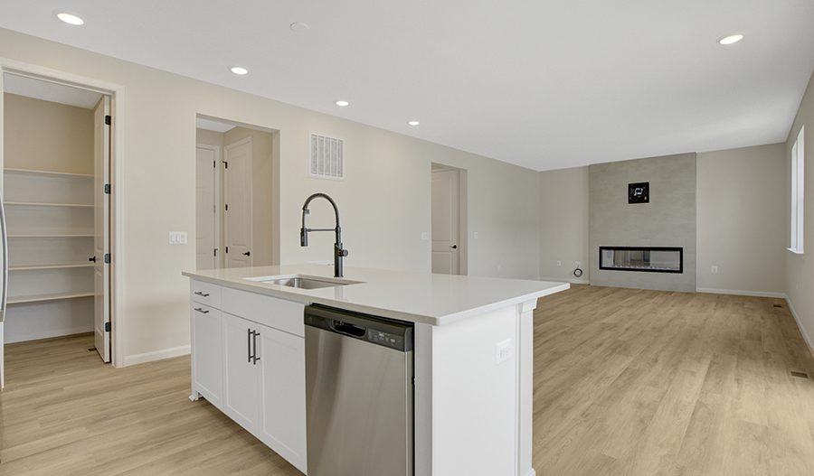 Kitchen of the Lapis floor plan