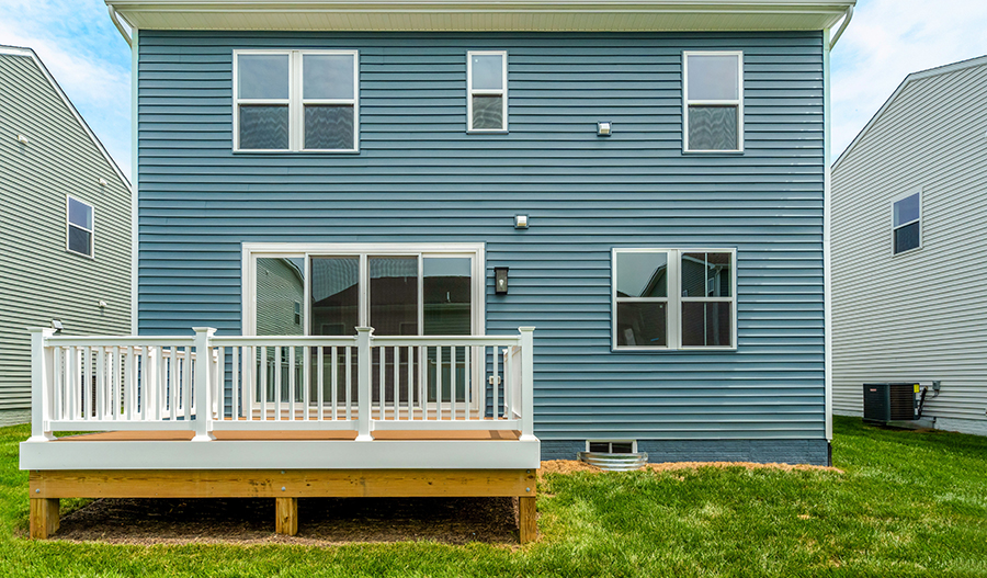 Rear Exterior of the Lapis floor plan