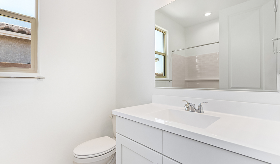 Bathroom of the Emerald floor plan