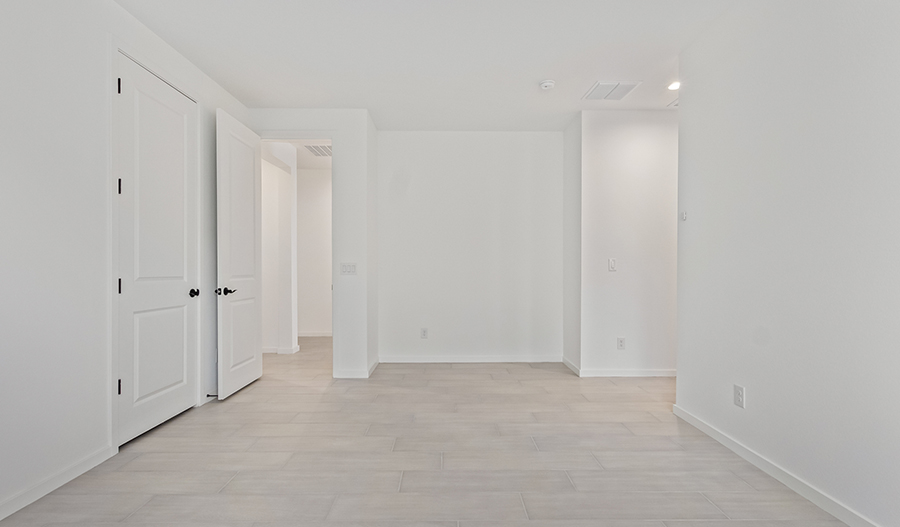 Bedroom of the Emerald floor plan