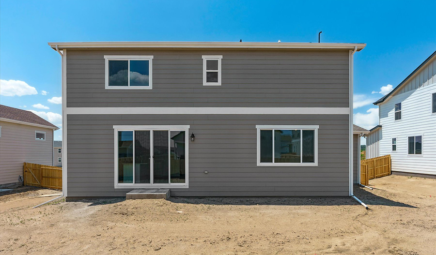 Rear Exterior of the Tourmaline floor plan