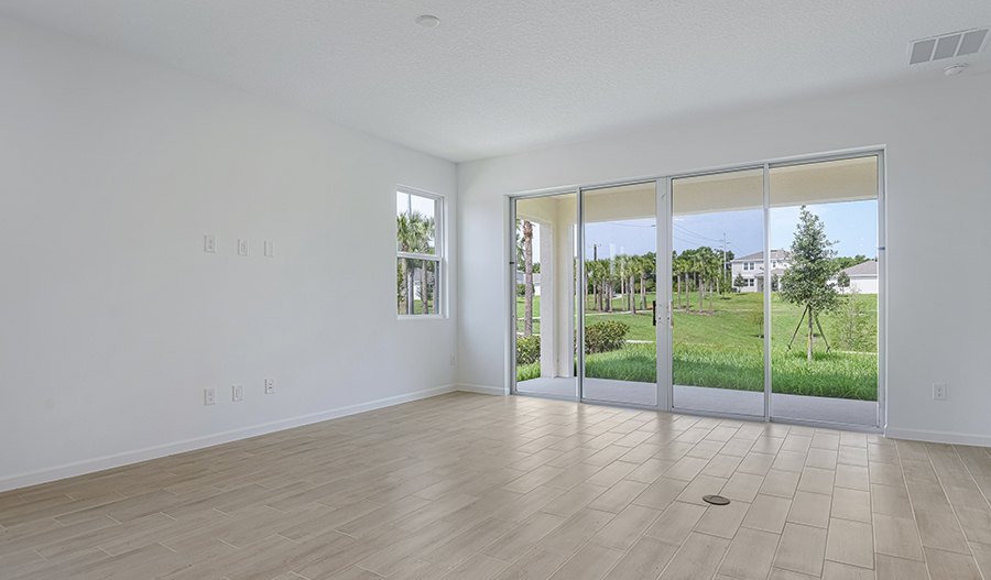 Great Room of the Slate floor plan