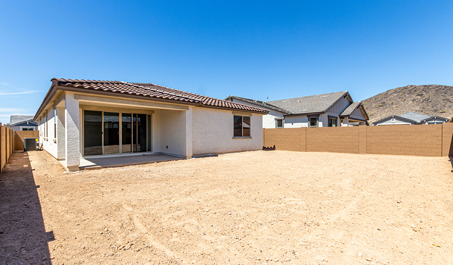Rear Exterior of the Slate floor plan