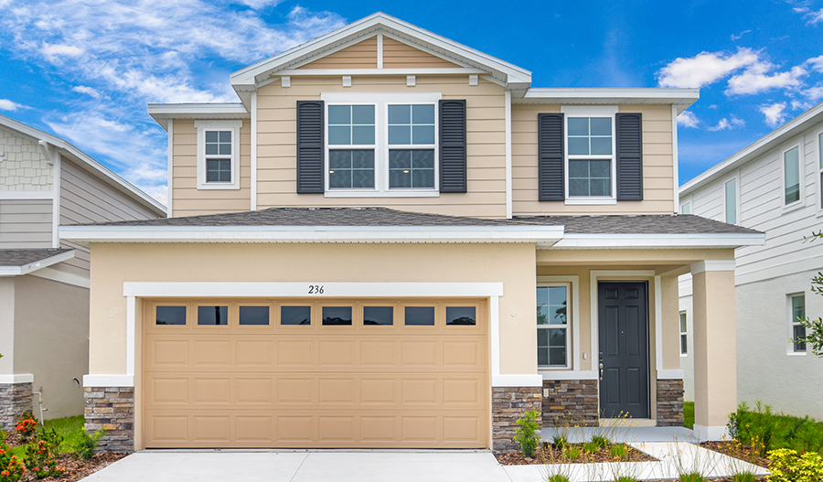 Exterior of the Lynwood floor plan