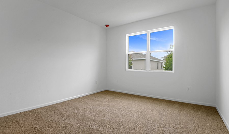 Bedroom of the Lynwood floor plan