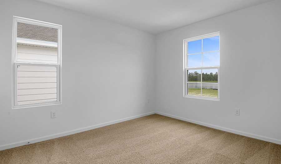 Bedroom of the Lynwood floor plan