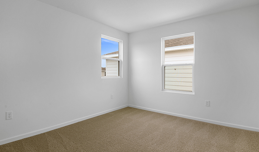 Bedroom of the Lynwood floor plan