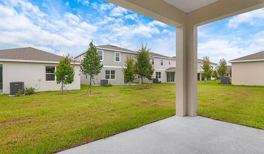 Rear Exterior of the Lynwood floor plan