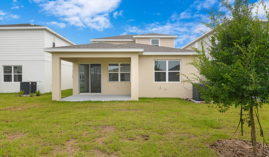 Rear Exterior of the Lynwood floor plan
