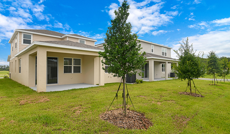 Rear Exterior of the Lynwood floor plan