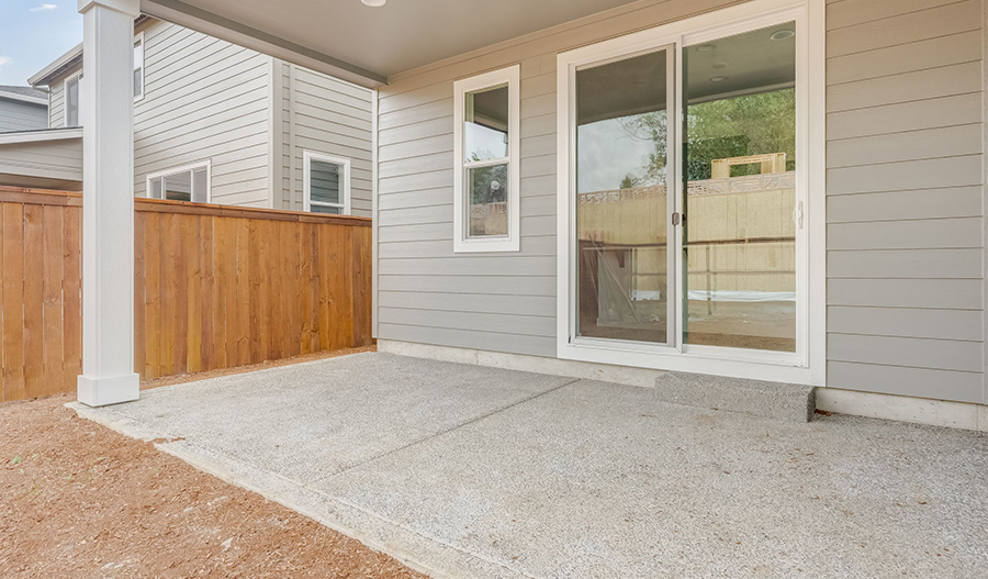 Rear Exterior of the Bradford floor plan