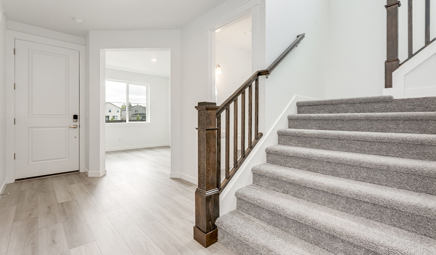Entry of the Bradford floor plan