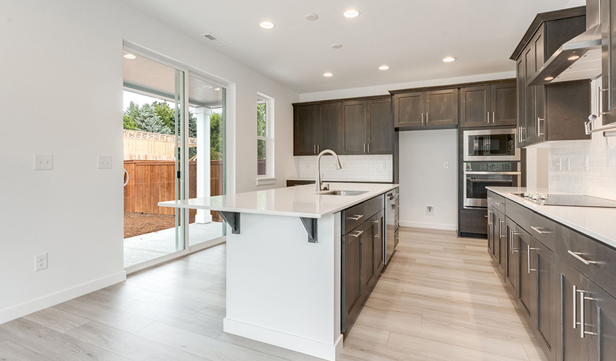 Kitchen of the Bradford floor plan