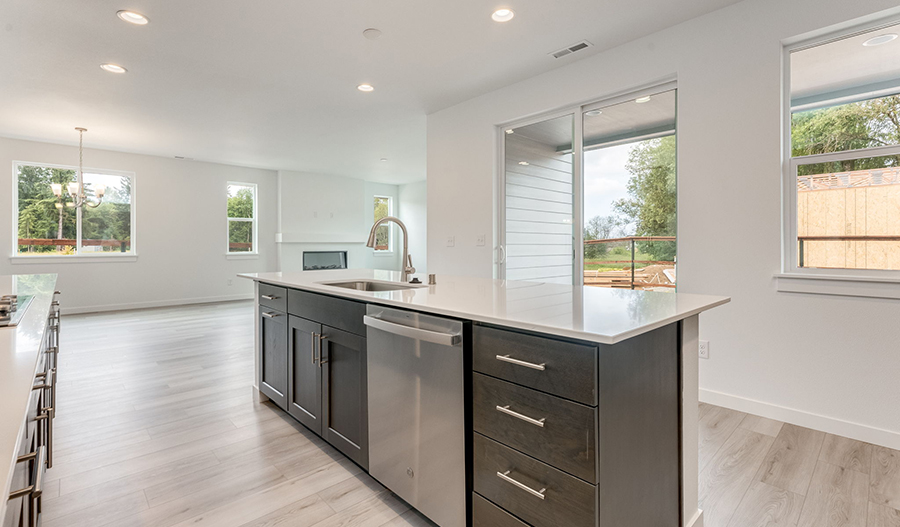 Kitchen of the Bradford floor plan