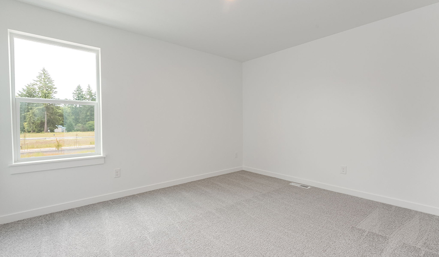 Bedroom of the Bradford floor plan