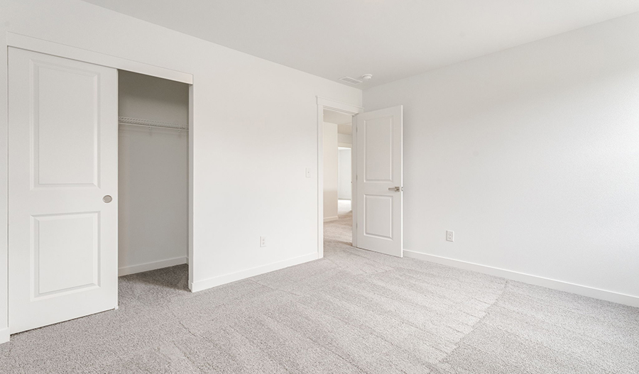 Bedroom of the Bradford floor plan
